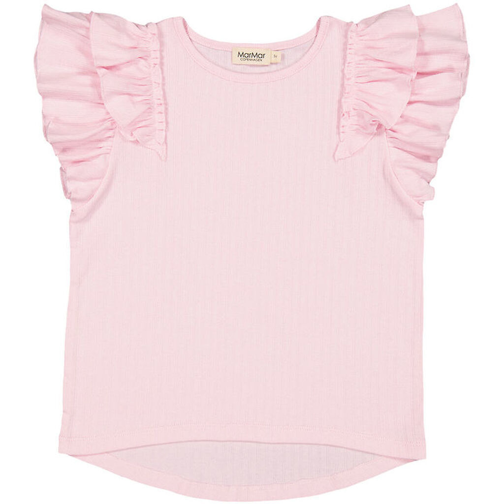MarMar T-shirt - Modal - Tavora Frill - Cotton Candy