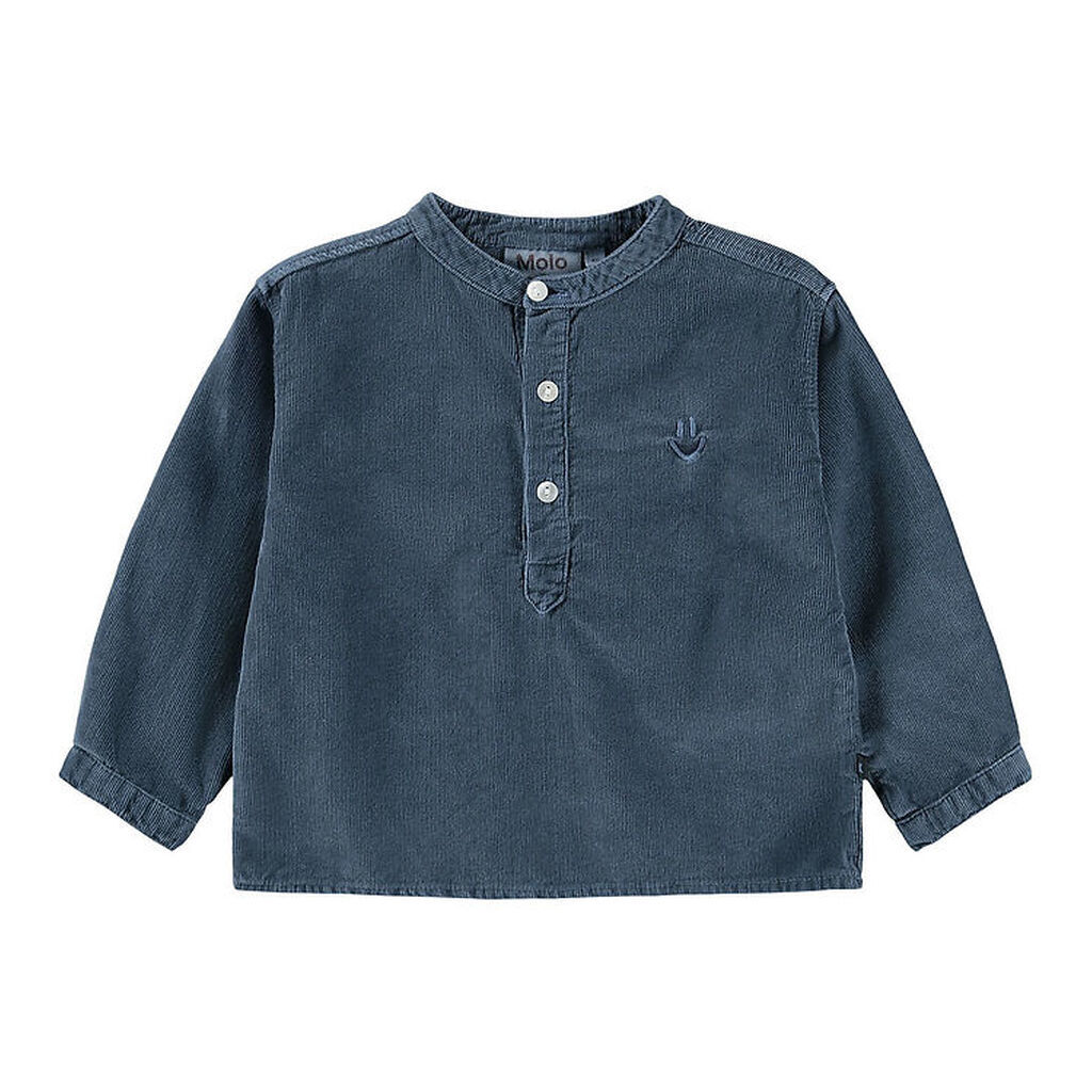 Molo Skjorte - Fløjl - Enoz - Evening Sky