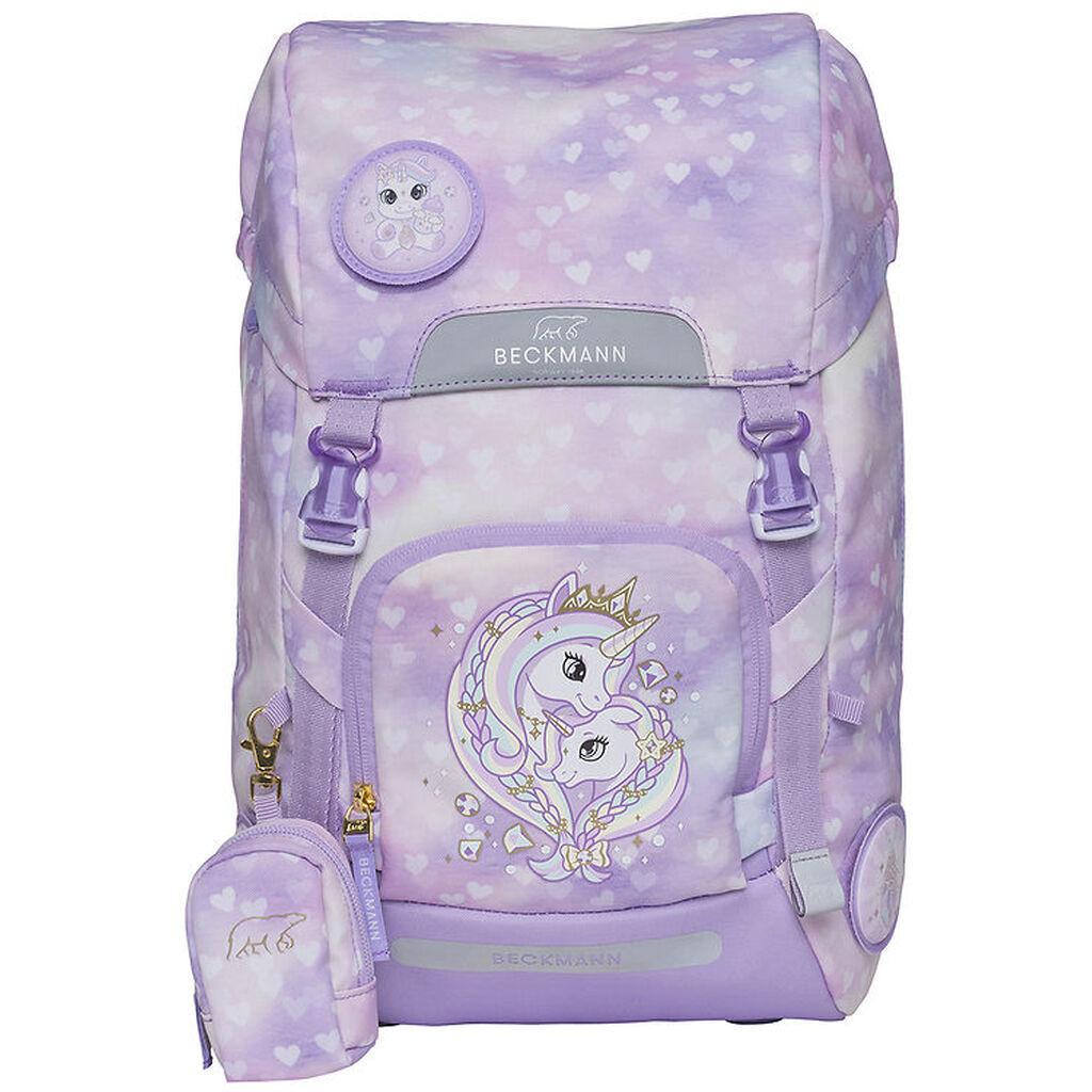 Beckmann Skoletaske - Classic Maxi - Unicorn Princess