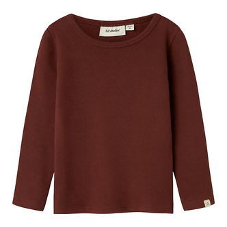 Lil' Atelier Bluse - Slim - NmfThora - Hot Chocolate