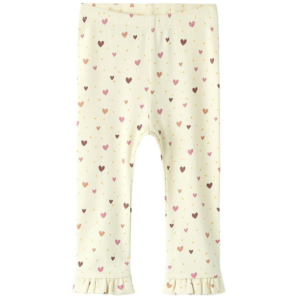Name It Leggings - NbfHaylan - Almond Milk