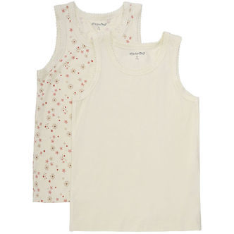 Minymo Undertrøje - 2-pak - Dusty Ceder