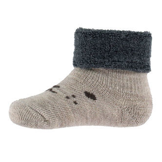 MP Strømper - Uld - Arven - Lysebrunmeleret