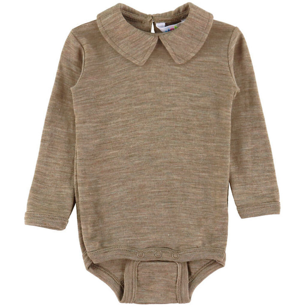 Joha Body l/æ - Uld/Silke - Beige Melange