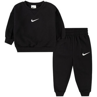Nike Sweatsæt - Sweatshirt/Sweatpants - Sort