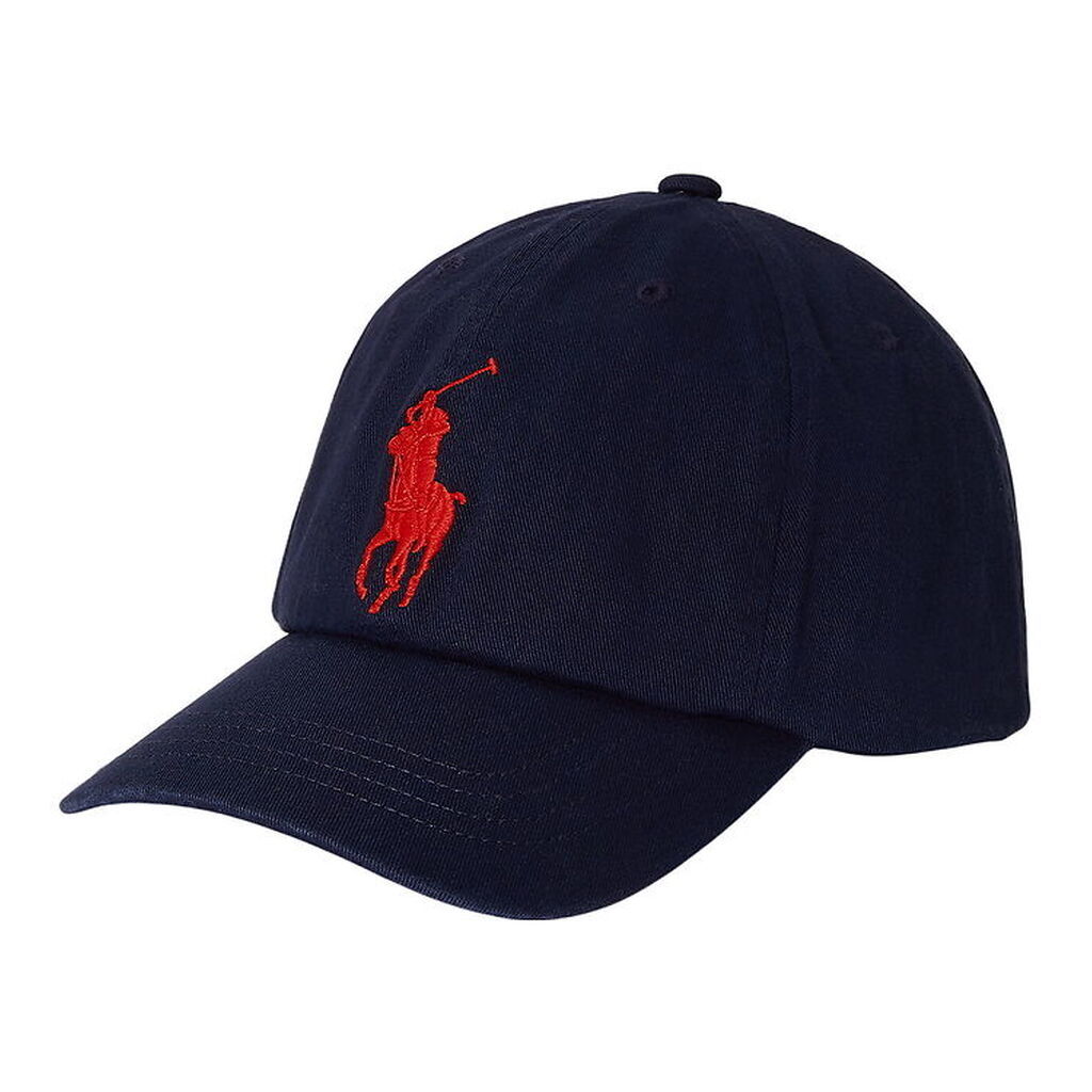 Polo Ralph Lauren Kasket - Navy /Rød m. Logo