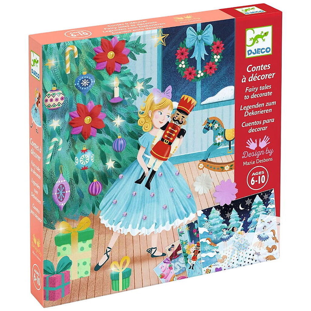 Djeco Kreasæt - Eventyr Der Kan Dekoreres - Nutcracker