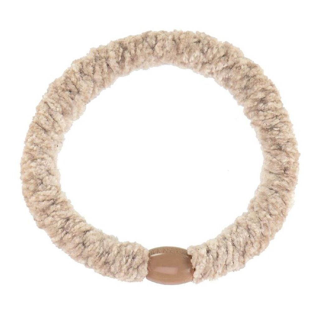 Kknekki Hårelastik - Creme Velour