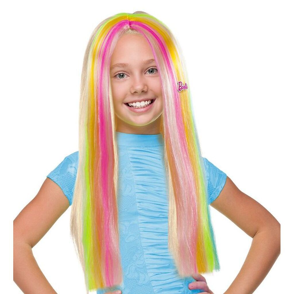 Ciao Srl. Barbie Paryk - Parruca Barbie Arcobaleno