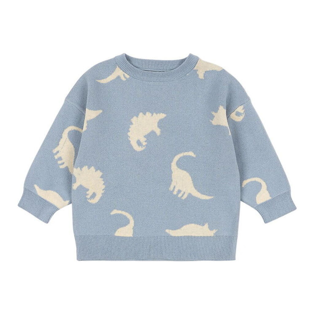 Konges Sløjd Bluse - Strik - Lapis - Dino Mist