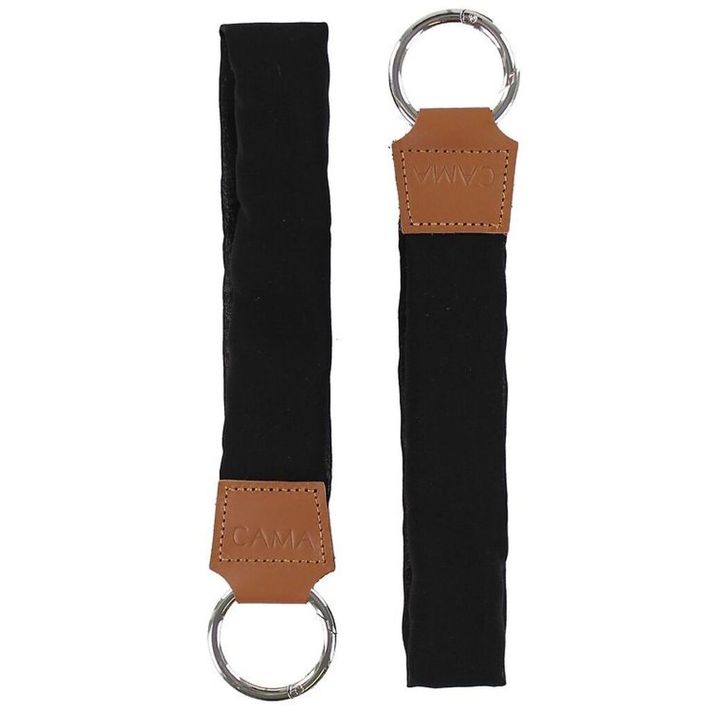 CAMA Copenhagen Strollerclips - Sort m. Brun