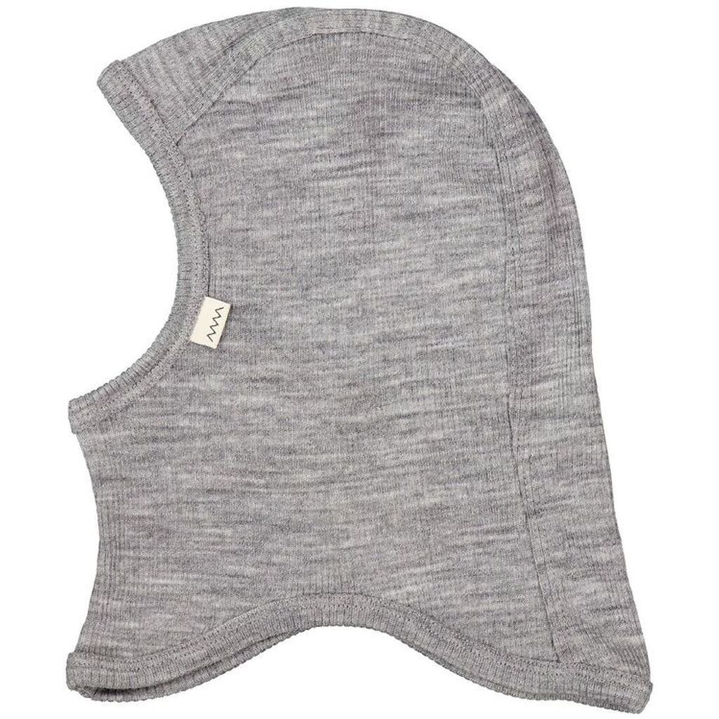 MarMar Elefanthue - Uld - Rib - 1-lags - Grey Melange