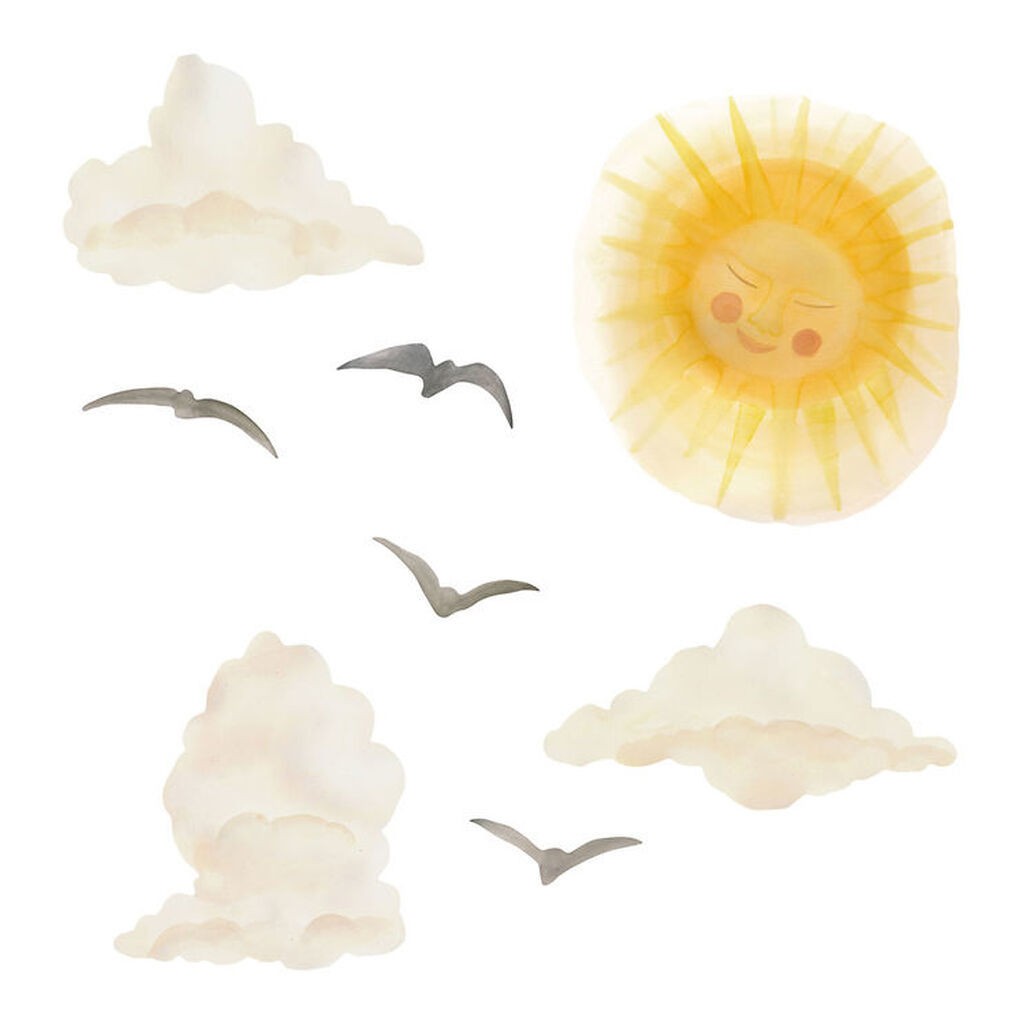 That's Mine Wallstickers - Sol - Gul