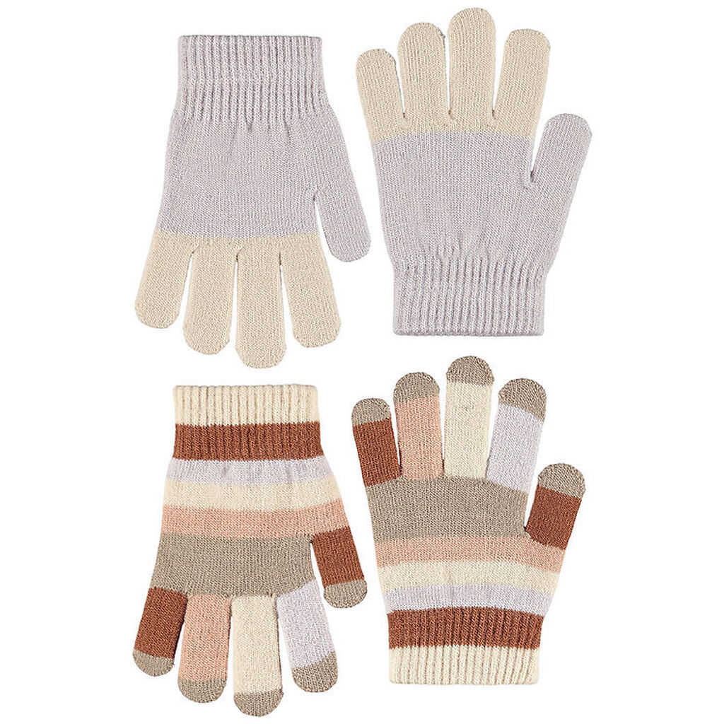 Molo Handsker - Strik - Kei - 2-pak - Lilac Marble