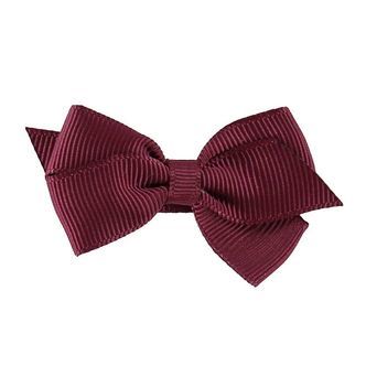 Little Wonders Hårsløjfe - Viola - 6 cm - Grosgrain - Bordeaux