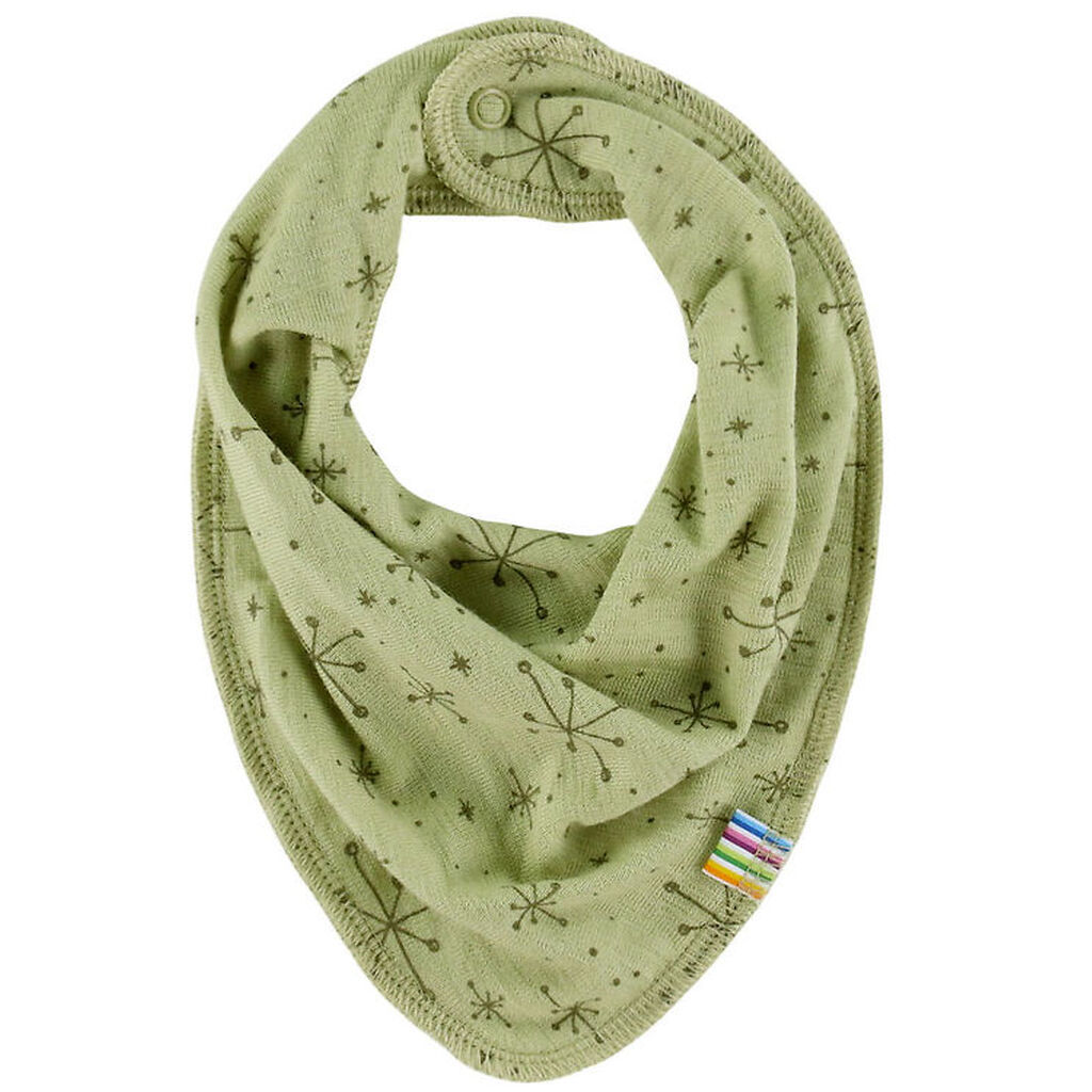 Joha Savlesmæk - Uld - Lys Olive m. Stjerner