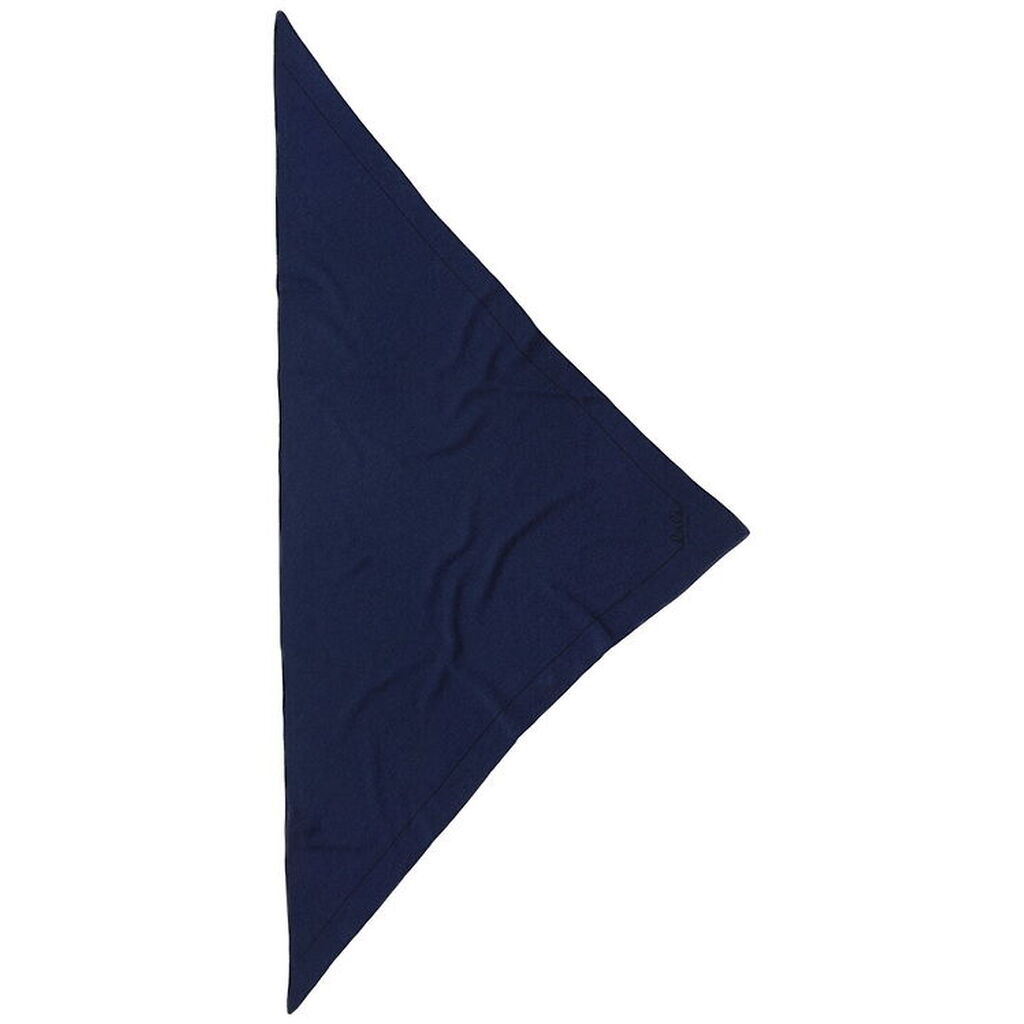 Lala Berlin Tørklæde - 162x85 - Triangel Solid M - Inchiostro