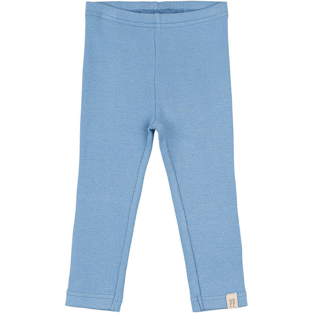 Petit Piao Leggings - Rib - Modal - Allure Blue