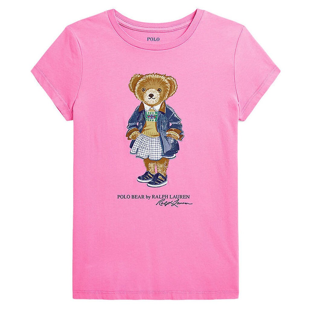 Polo Ralph Lauren T-shirt - Pink m. Bamse