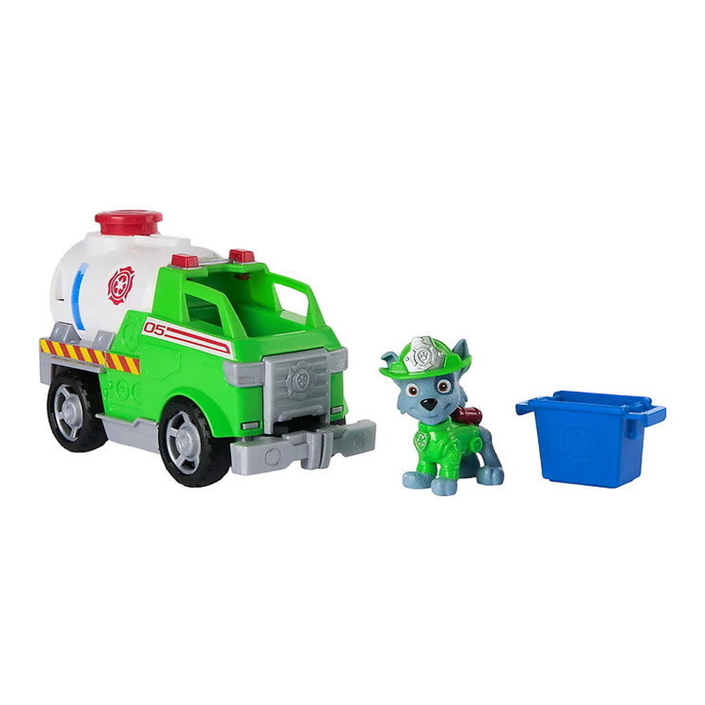 Paw Patrol Legetøjsbil - Fire Rescue - Rockey Rescue Fire Tanker