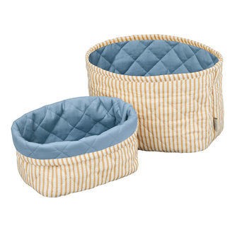 Cam Cam Opbevaringskurve - 2-pak - 22x15/24x17 cm - Oatfield