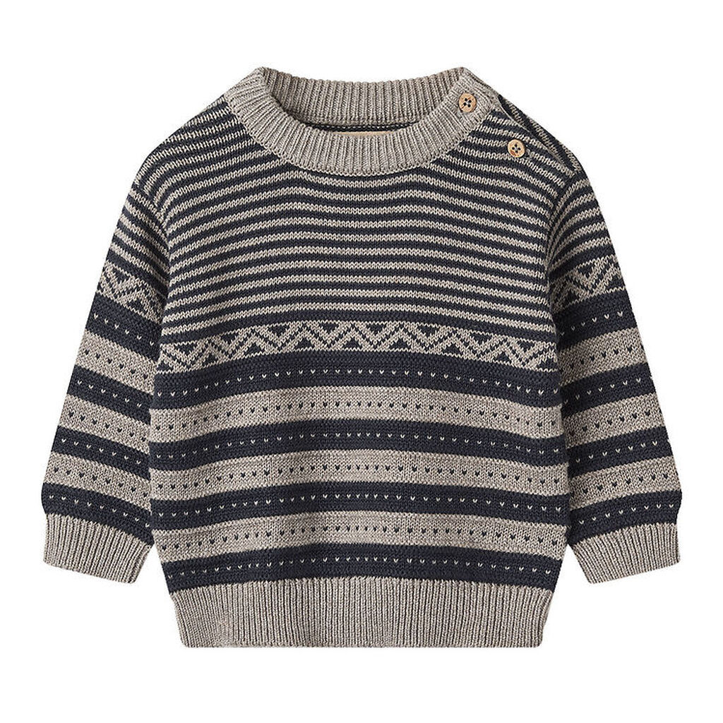 Wheat Bluse - Strik - Janus - Navy