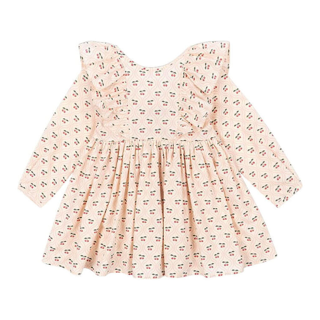 Konges Sløjd Kjole - Cianna - Cherry Pink Motif