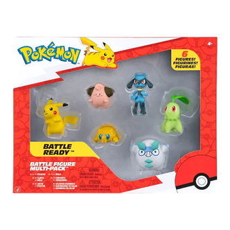 Pokémon Figurer - 6-Pak - Battle Figure