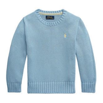 Polo Ralph Lauren Bluse - Strik - Lyseblå