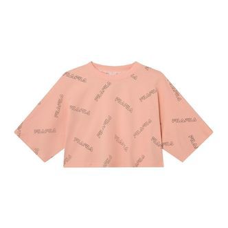 Fila T-shirt - Jamilia Cropped - Coral Cloud