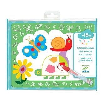 Djeco Malebog - Magic Coloring - Blå