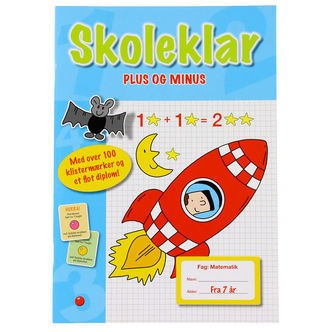 Forlaget Bolden Aktivitetsbog m. Klistermærker - Skoleklar - DA