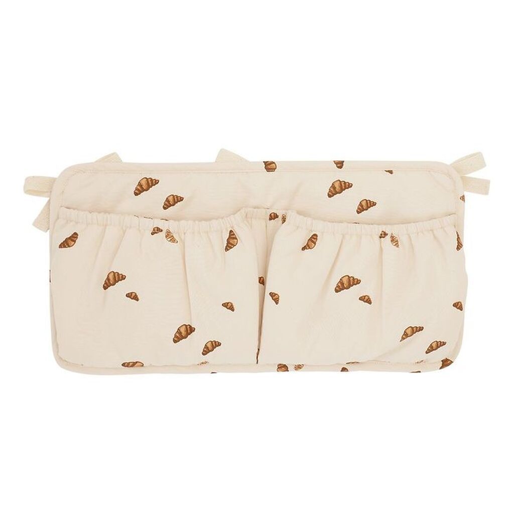VACVAC Sengelomme - Artie - Mini Croissant - 45x24 cm - Beige
