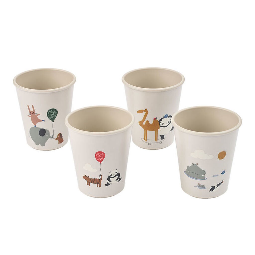 Liewood Kopper - 4-pak - Lana - Around The World/Sandy