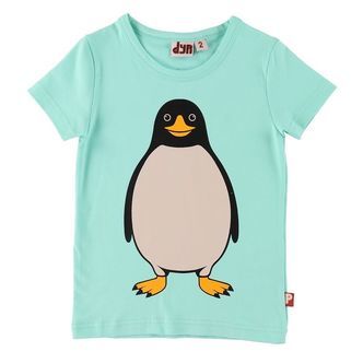 DYR-Cph T-Shirt - Dyrgrowl - Fresh Mint m. Pingvin