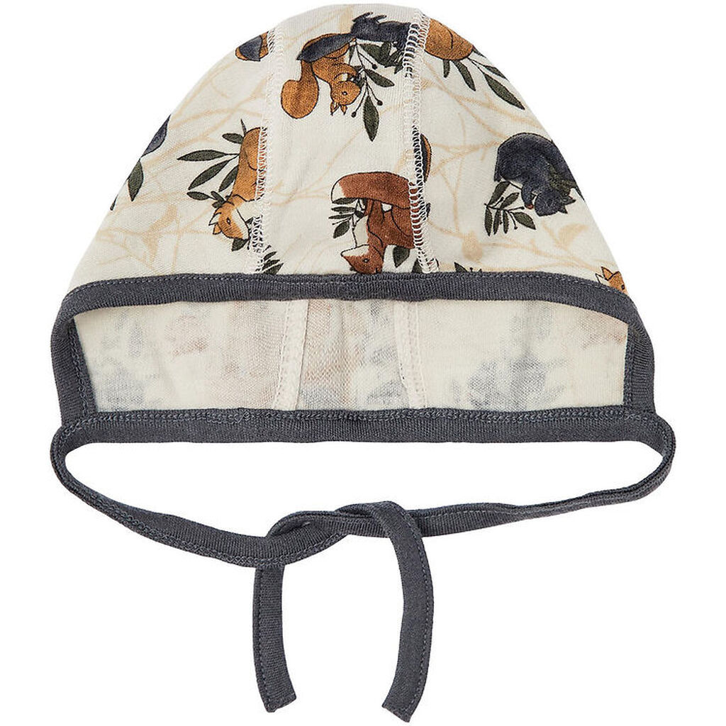 Name It Babyhjelm - NbmWillit - Uld - Moonbeam/Aop