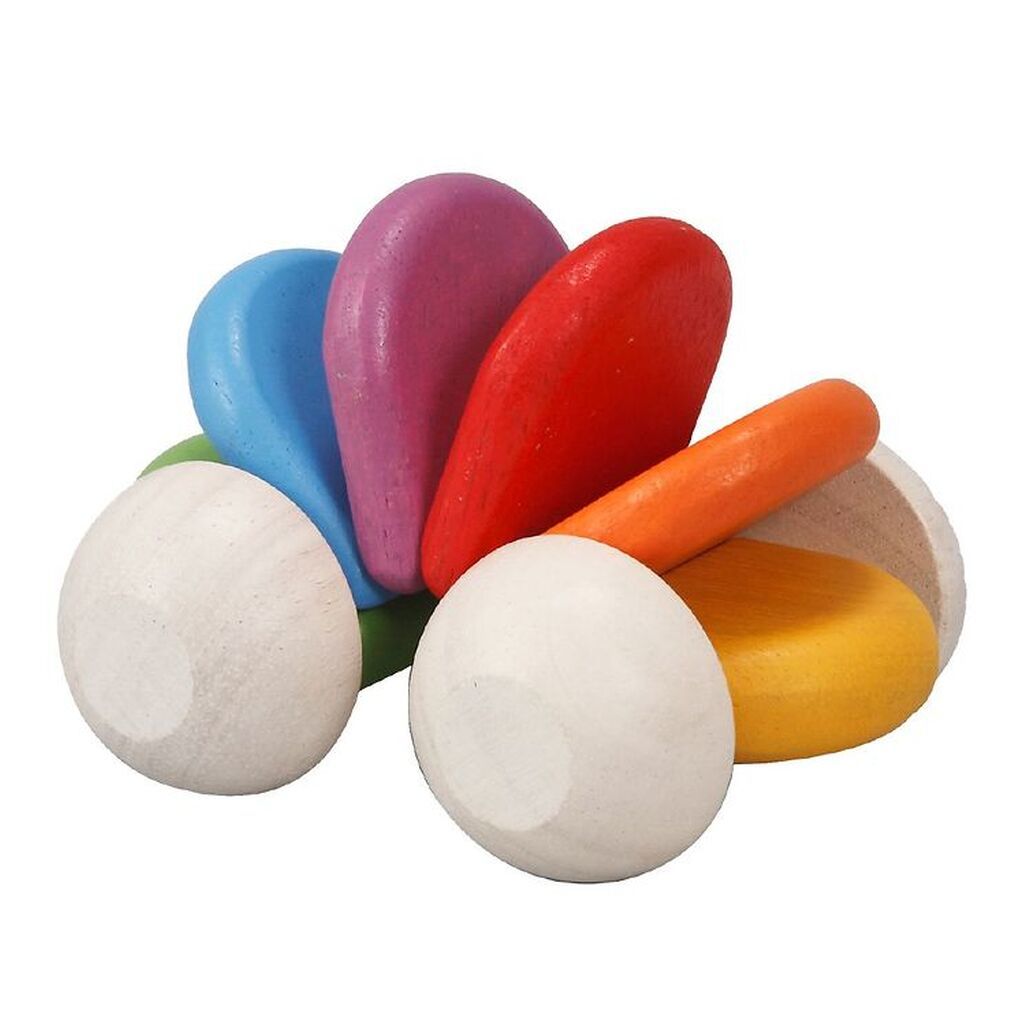 PlanToys Bil - 7 cm - Multifarvet