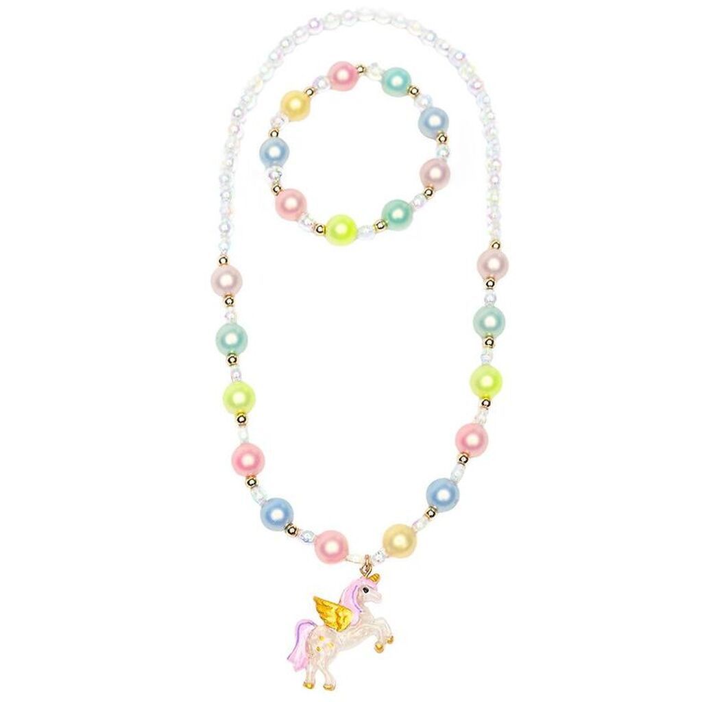 Great Pretenders Smykkesæt - Armbånd/Halskæde - Happy-Go Unicorn