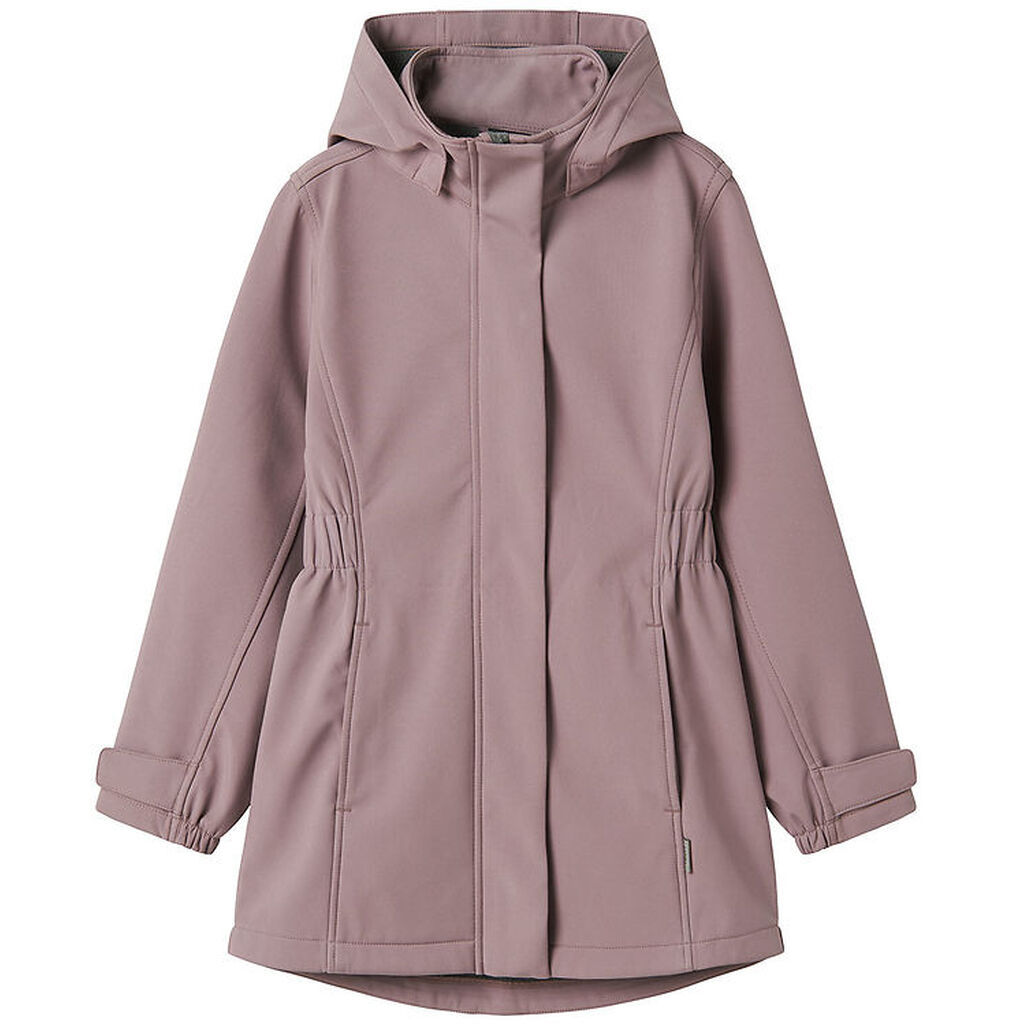 Name It Softshelljakke m. Fleece - NkfAlfa08 - Elderberry