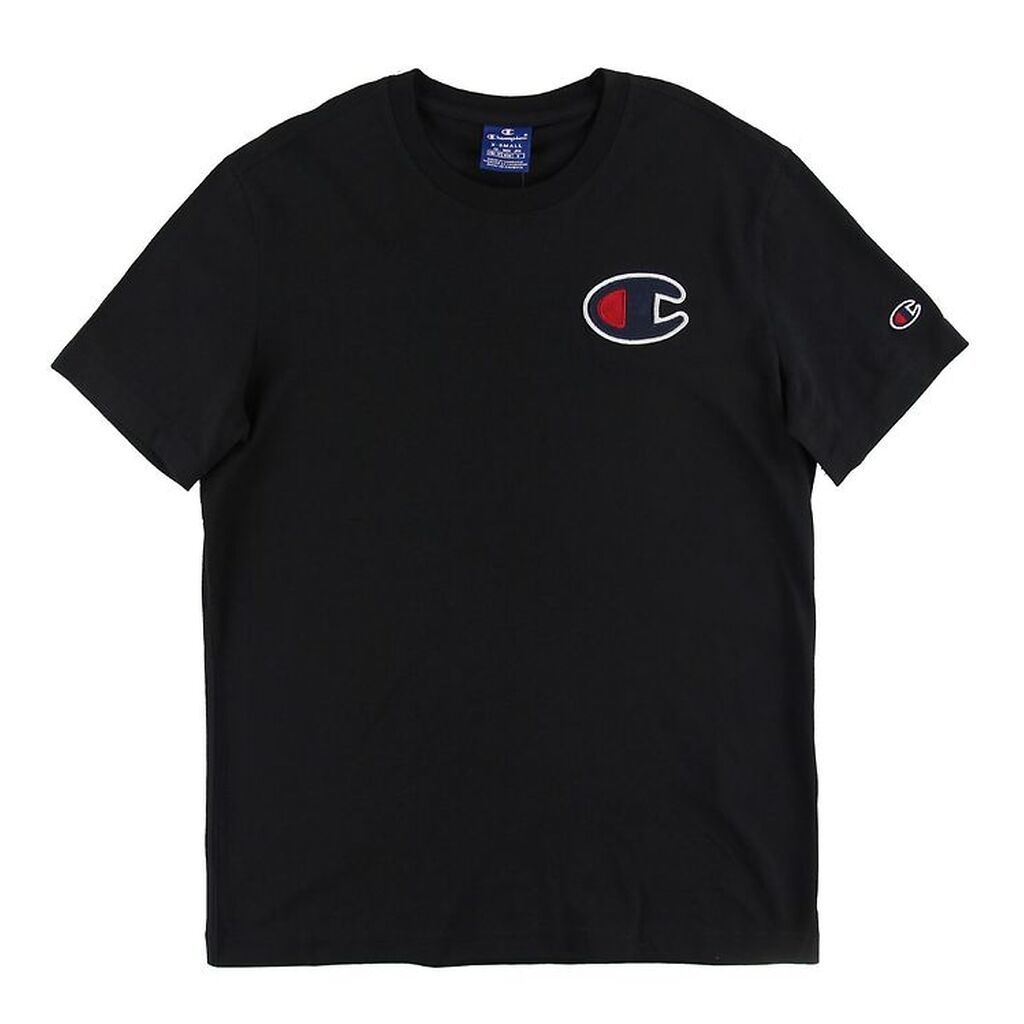 Champion Fashion T-shirt - Sort m. Logo