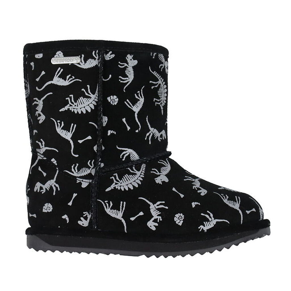 EMU Australia Bamsestøvler - Tex - Reflective Dino Brumby - Sort