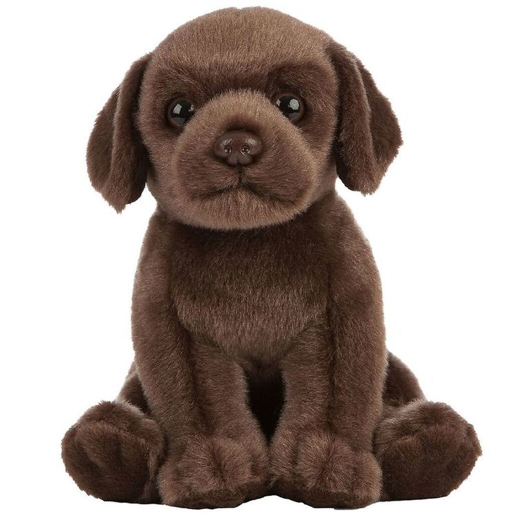 Living Nature Bamse - 16x8 cm - Labrador Hundehvalp - Brun