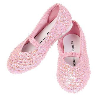 Souza Udklædning - Ballerinasko m. Pailletter - Lily - Rosa