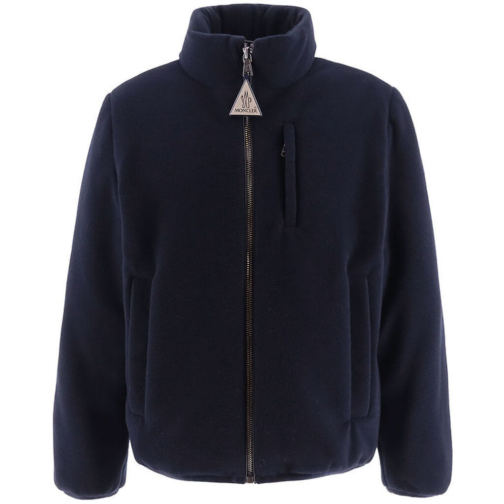 Moncler Dunjakke m. Fleece - Bacui - Navy