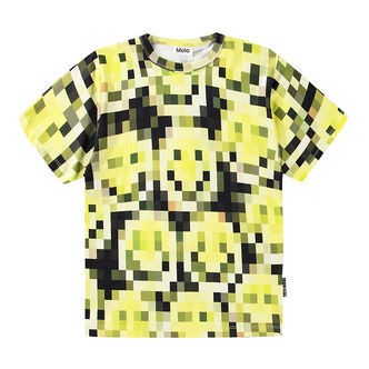 Molo T-shirt - Riley - Pixelated Smiles