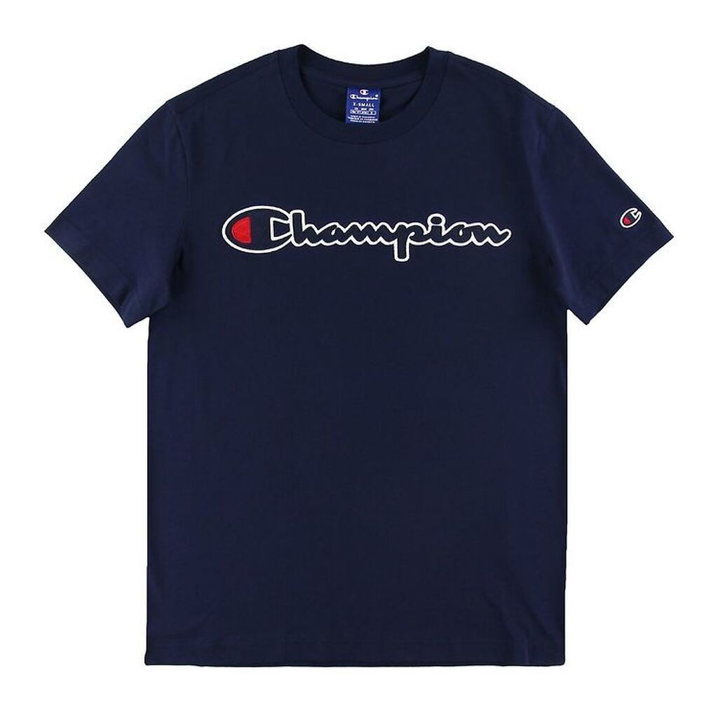Champion Fashion T-shirt - Navy m. Logo