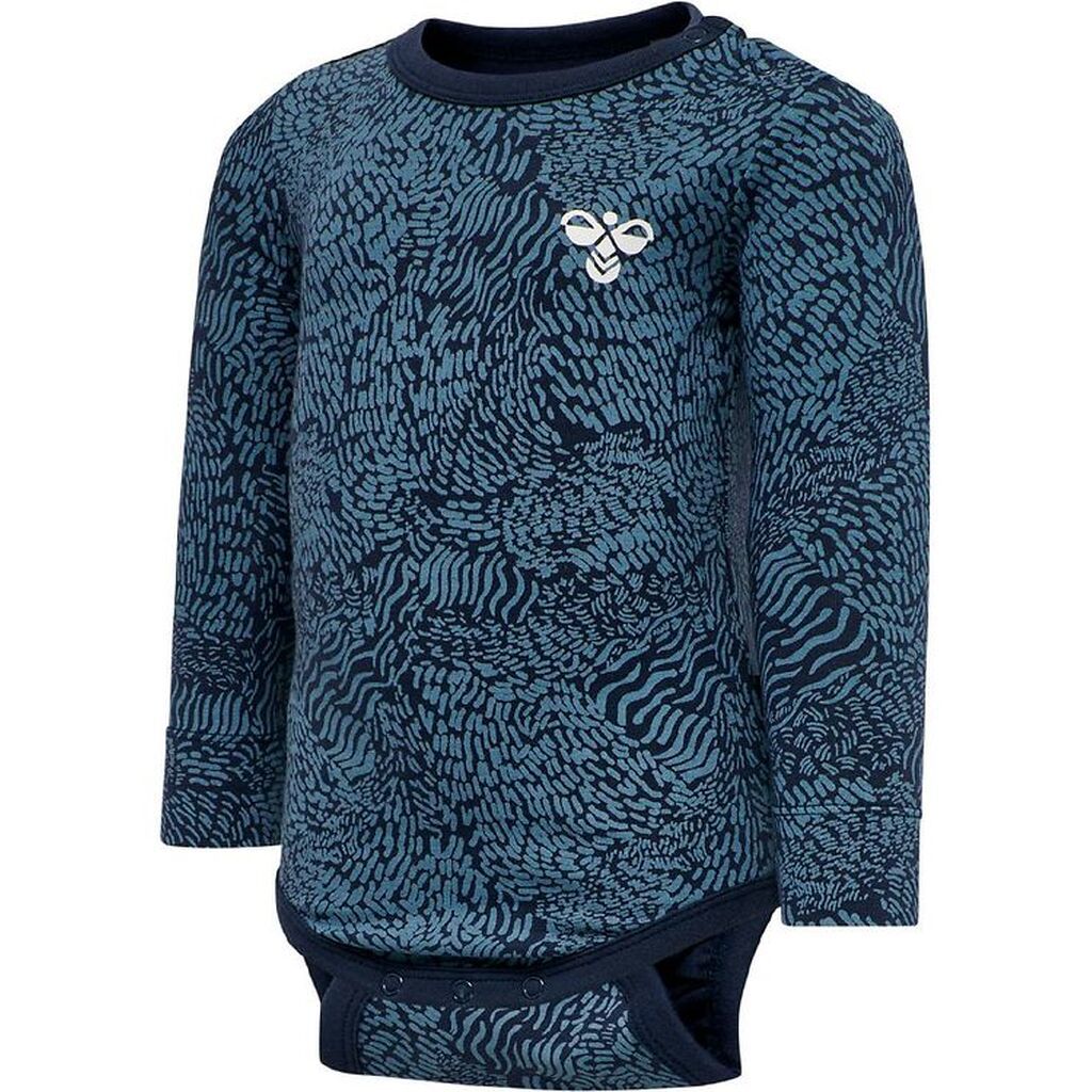 Hummel Body l/æ - hmlBONGO - Blå m. Mønster