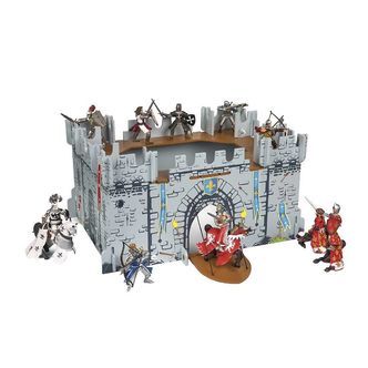 Papo Ridderborg m. Klistermærker - 46 cm - My First Castle