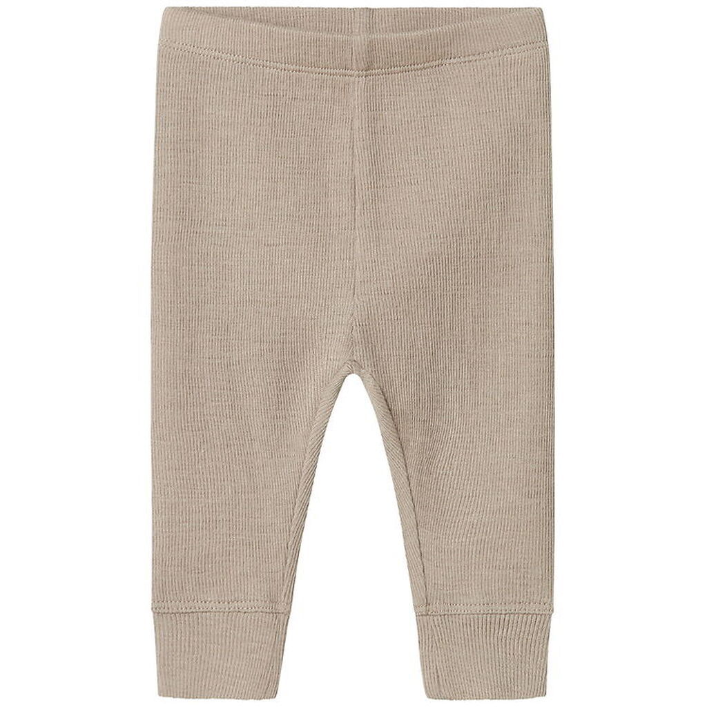 Name It Leggings - Uld/Silke - Rib - NbmWossa - Satellite