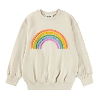 Molo Sweatshirt - Monti - Hazy Rainbow